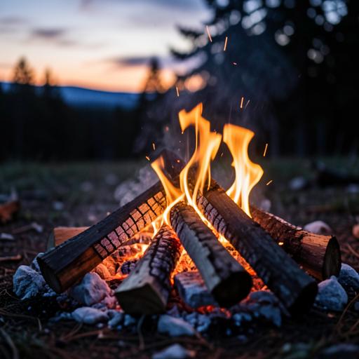 Crackling Campfire