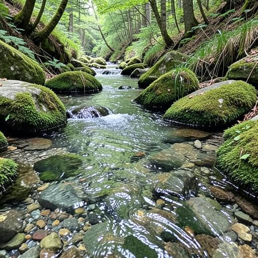 Bubbling Stream