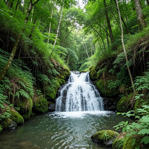Soft Waterfall