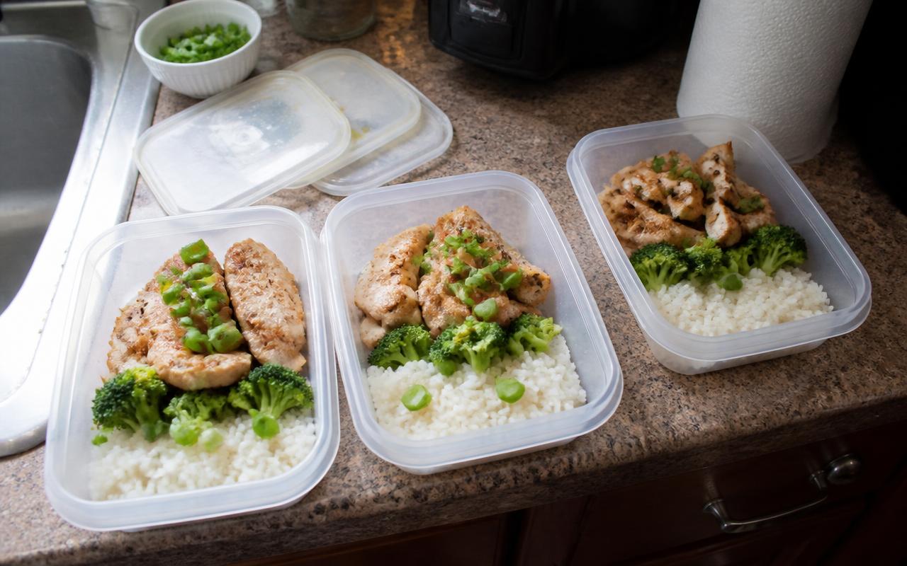 Meal prep in 90 minutes flat