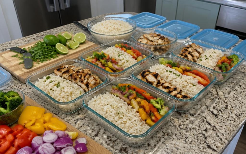 One Hour of Sunday Meal Prep for an Easier Week